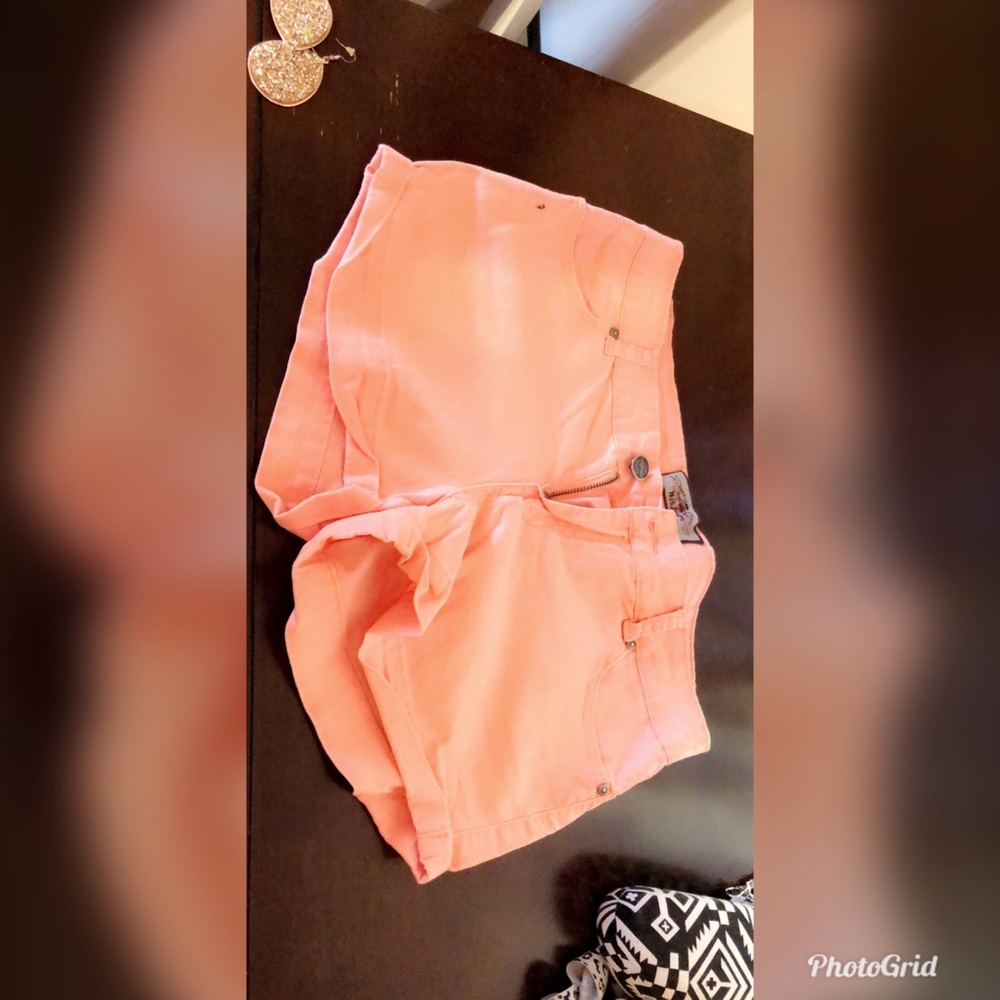 Peach shorts